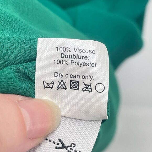 J. Crew Womens Mini Dress Lined Sleeveless Round Neck Button Zip Green Size 2 - Picture 4 of 12